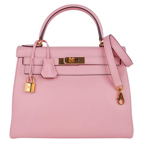 hermes rose sakura bags